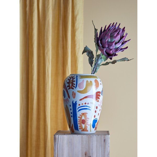 Váza z kameniny (výška 32 cm) Horus – Bloomingville-image-3