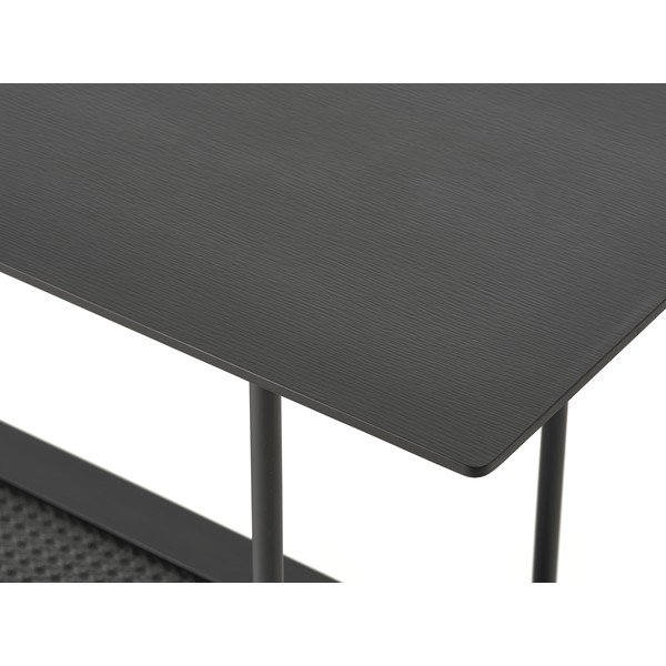 Černý konzolový stolek 37x100 cm Pensacola – Unique Furniture-image-3