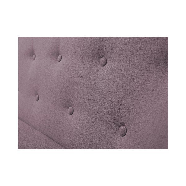 Růžová dvoumístná pohovka se světlými nohami Mazzini Sofas Sicile-image-4