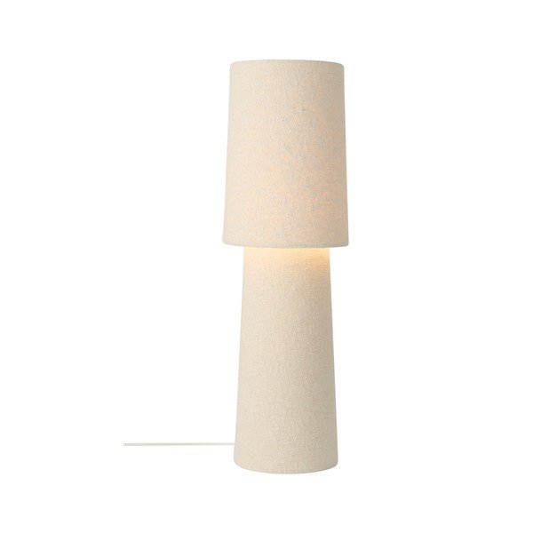 Bílá stolní lampa z materiálu bouclé (výška 58 cm) Philo – Ellos Home-image-3