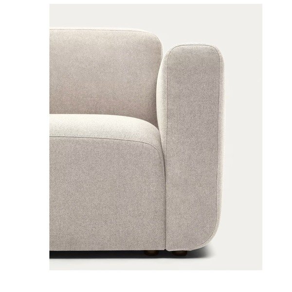 Béžová područka k modulární pohovce Neom – Kave Home-image-1