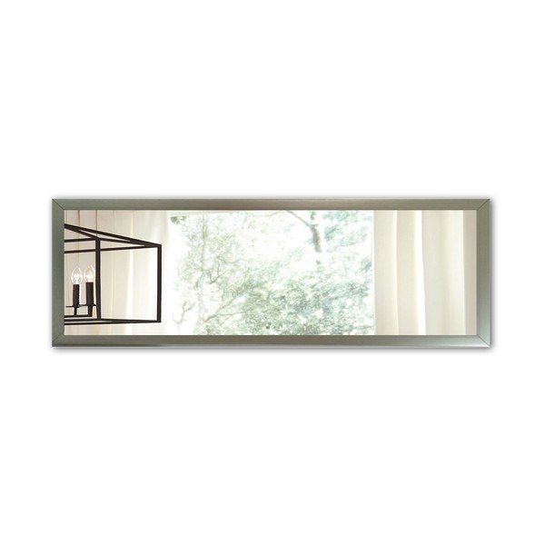 Nástěnné zrcadlo s rámem ve stříbrné barvě Oyo Concept, 105 x 40 cm
