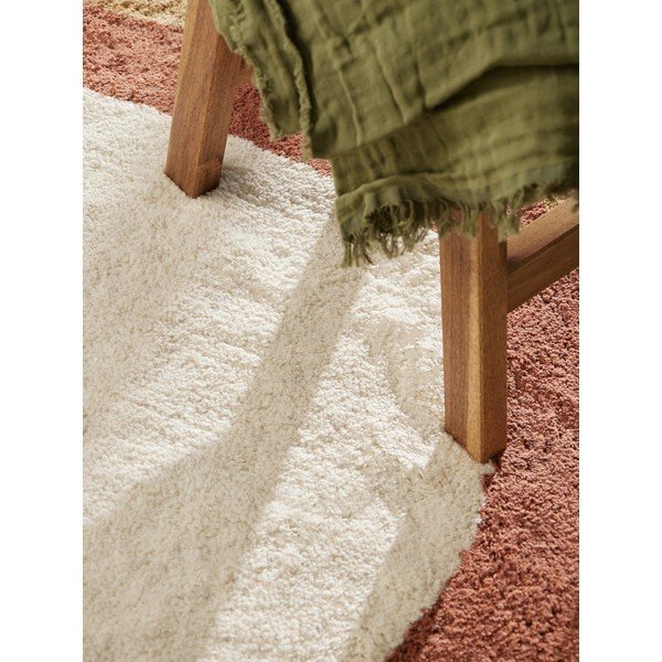Krémový pratelný/ručně tkaný bavlněný dětský koberec 140x200 cm Snuggle Riva – Hanse Home-image-4