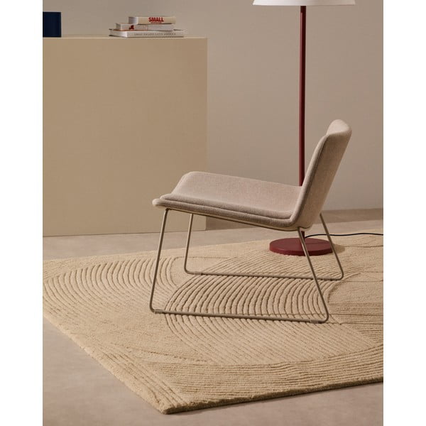 Béžové křeslo Zahara – Kave Home-image-1