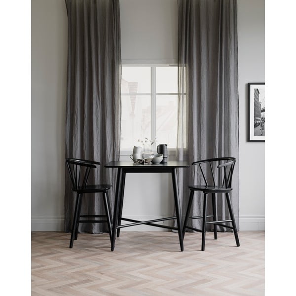 Černý barový stůl Rowico Lotta-image-2