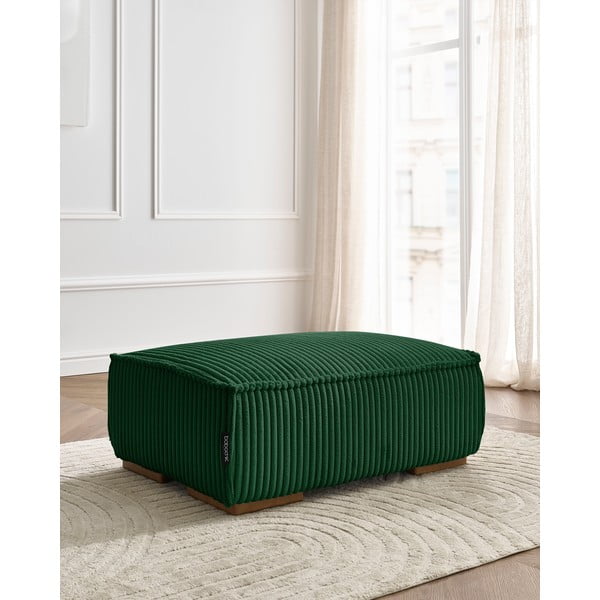 Zelená manšestrová podnožka Chelsea – Bobochic Paris-image-1