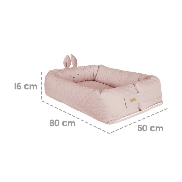 Růžové hnízdečko pro miminko Roba style – Roba-image-3