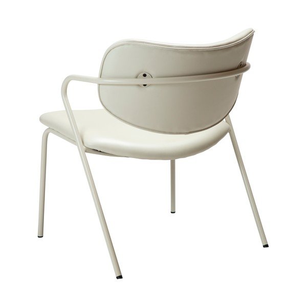 Krémové křeslo z imitace kůže Zed – DAN-FORM Denmark-image-3