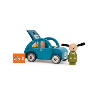Dřevěné autíčko La Grande Famille Car – Moulin Roty