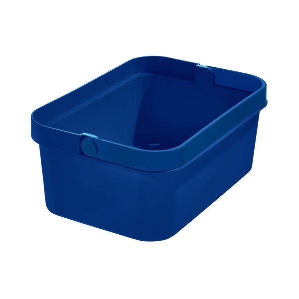 Modrý úložný košík iDesign Eco Tote