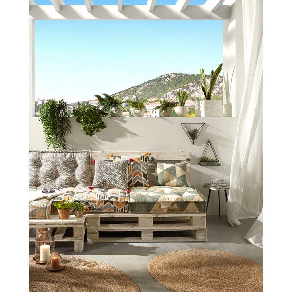 Sada 2 šedých květináčů Kave Home-image-4