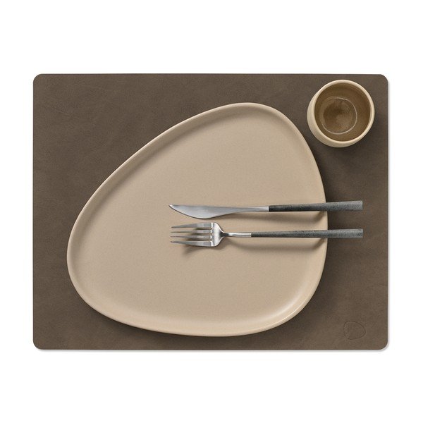 Prostírání z eko kůže 35x45 cm Square L Nupo – LIND DNA-image-2