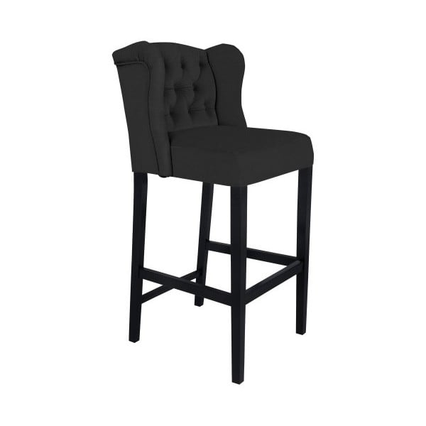 Černá barová židle Mazzini Sofas Roco