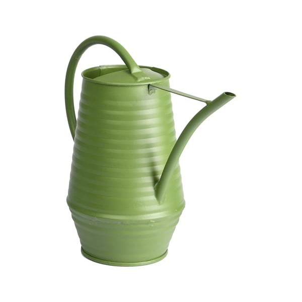 Zelená zahradní konvička Esschert Design Watering, 950 ml