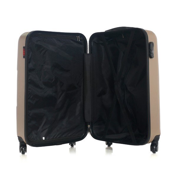 Cestovní kufr ve zlaté barvě na kolečkách Hero Coronado, 61 l-image-1