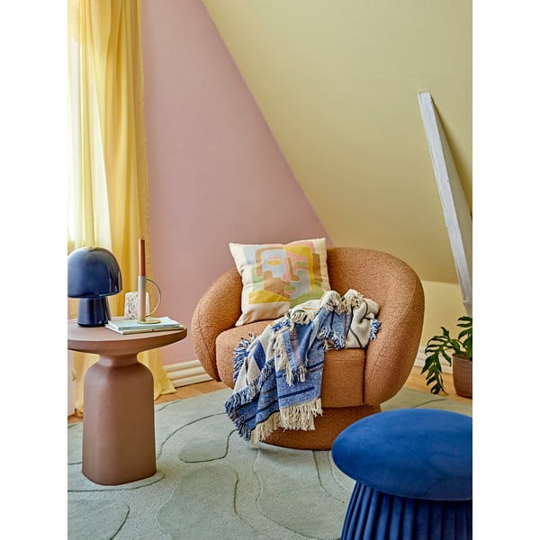 Deka z recyklované bavlny 130x160 cm Toscana – Bloomingville-image-1