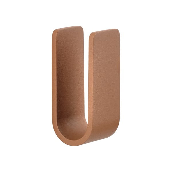 Nástěnný kovový háček v terakotové barvě Ume – Zone