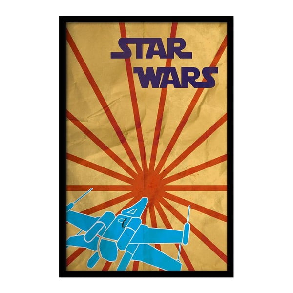 Plakát Star Wars, 35x30 cm