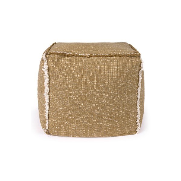 Okrově žlutý sedací vak Handloom – Lorena Canals