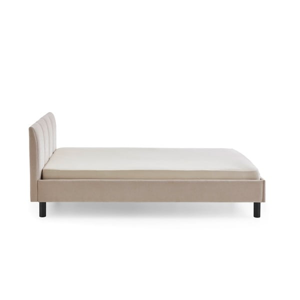 Béžová čalouněná jednolůžková postel bez roštu 120x200 cm Joker – Meise Möbel-image-2
