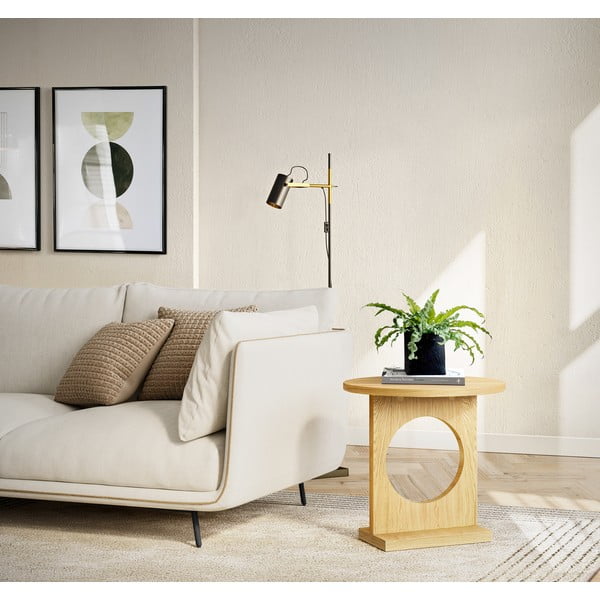 Odkládací stolek v dubovém dekoru Woodman Bau-image-1