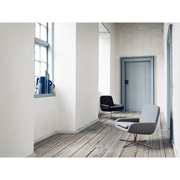 Antracitové otočné křeslo Softline Coco Swivel-image-1