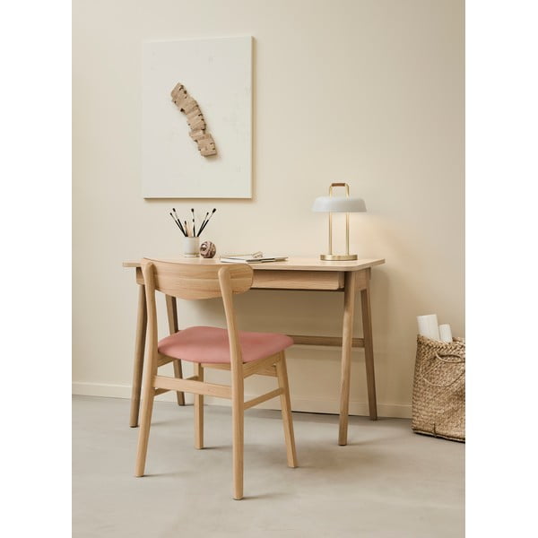 Pracovní stůl s deskou z dubového dřeva 110x55.5 cm Home - Hammel Furniture-image-2