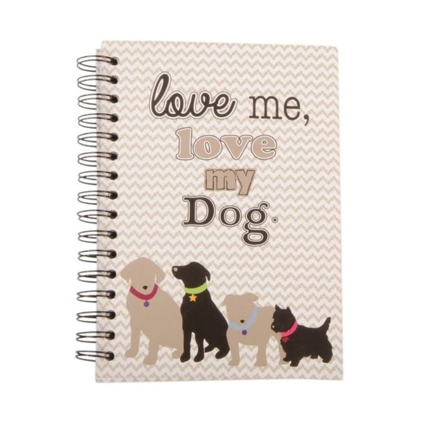 Zápisník Love me, love my dog