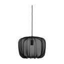 Černé závěsné svítidlo s textilním stínidlem ø 40 cm Plumeria – Light & Living