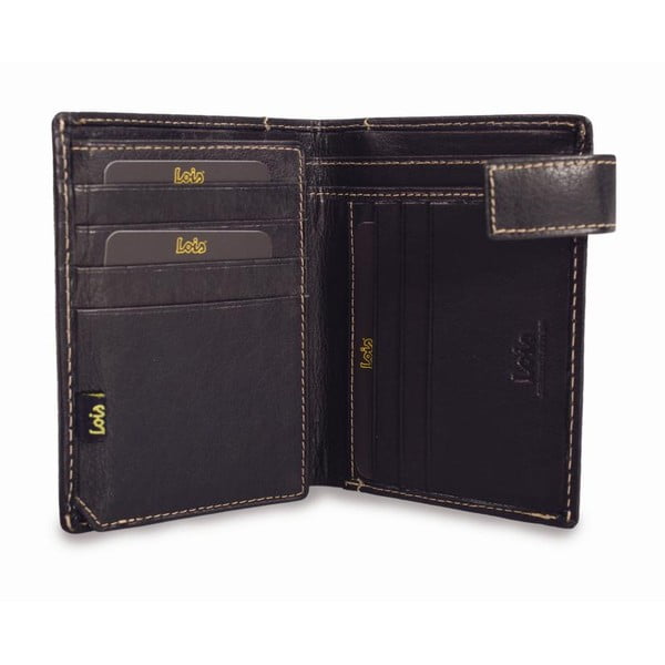 Pánská kožená peněženka LOIS no. 332, černá