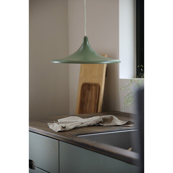 Zelené kovové LED stmívatelné závěsné svítidlo ø37x13 cm Beam – Markslöjd-image-1