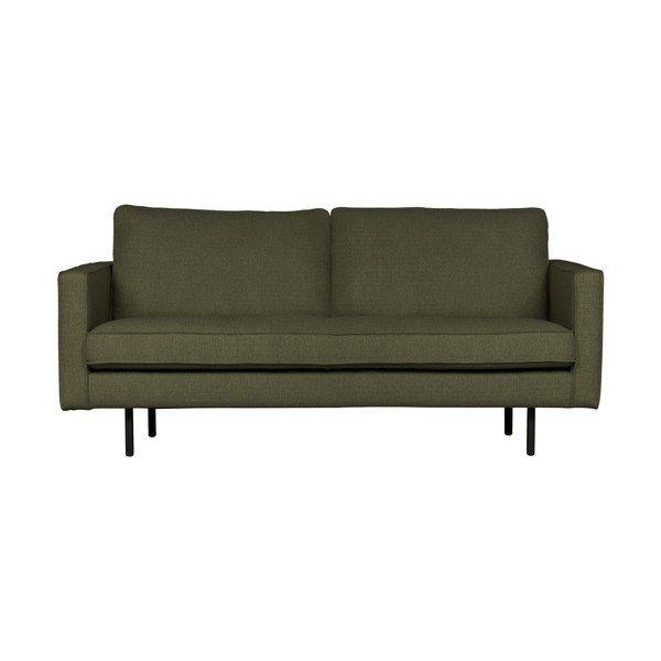 Khaki zelená pohovka BePureHome Rodeo, 190 cm