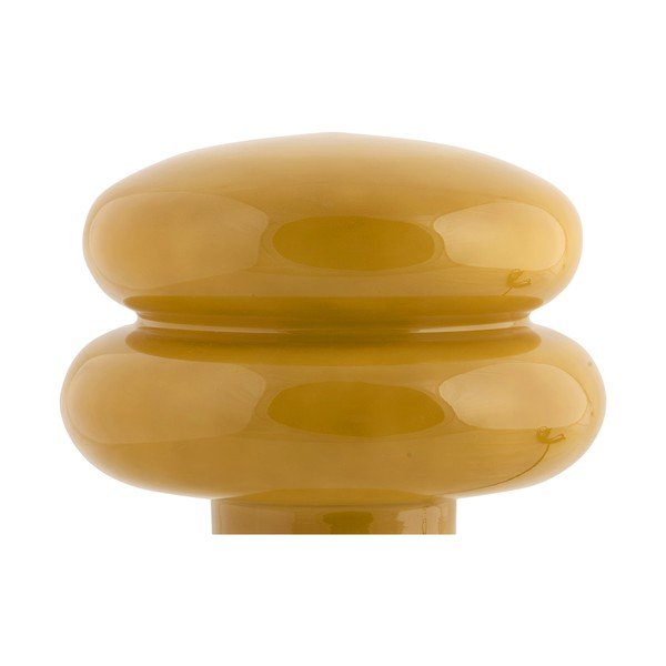 Okrově žlutá skleněná stolní lampa (výška 24 cm) Incesante – Leitmotiv-image-4