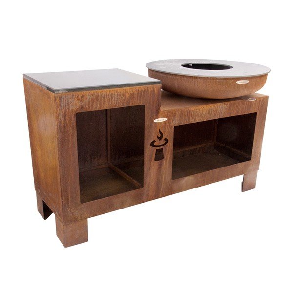 Gril na dřevěné uhlí Vulcano M – Remundi-image-2