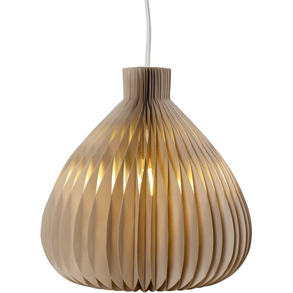 Světle hnědé stínidlo ø 28 cm Honeycomb – Star Trading-image-2