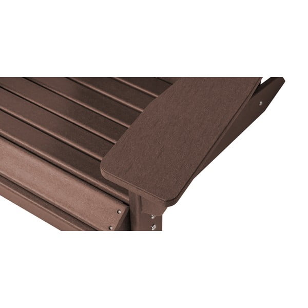 Hnědé plastové zahradní křeslo Adirondack – Bonami Selection-image-4