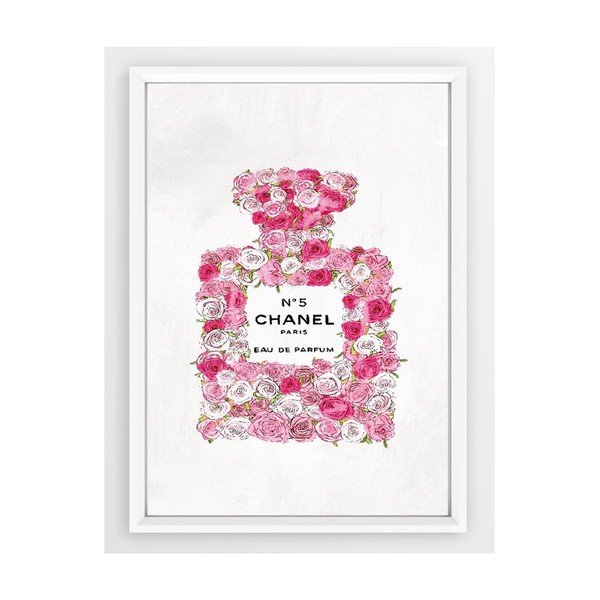 Nástěnný obraz v rámu Piacenza Art Eau De Parfumme, 23 x 33 cm