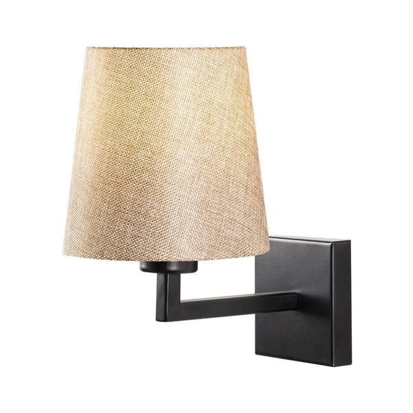 Černé/krémové nástěnné svítidlo ø 18 cm Profil – Opviq lights-image-2