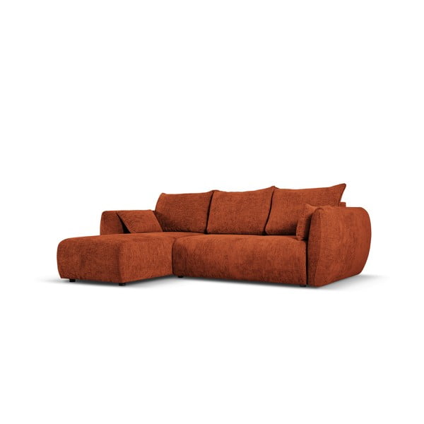 Oranžová rohová pohovka (levý roh) Matera – Cosmopolitan Design-image-3