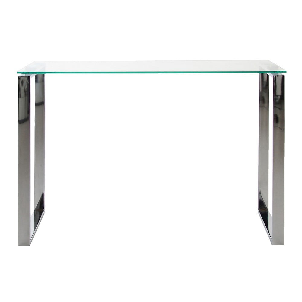 Konzolový stolek ve stříbrné barvě 110x40 cm Katrine - Actona