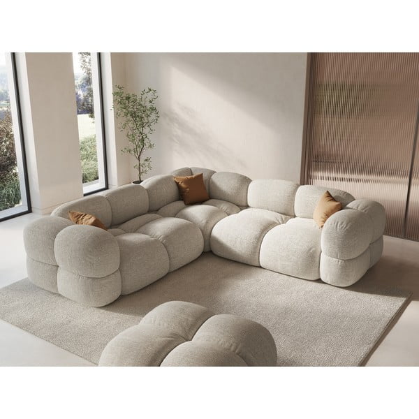 Béžová rohová pohovka Loretto – Cosmopolitan Design-image-1