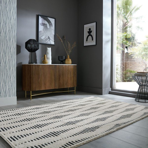 Krémový koberec 200x290 cm Knot – Flair Rugs-image-1