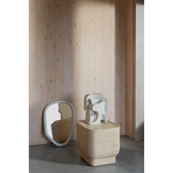 Odkládací stolek v dekoru kamene ø 45 cm Noble – Zuiver-image-1