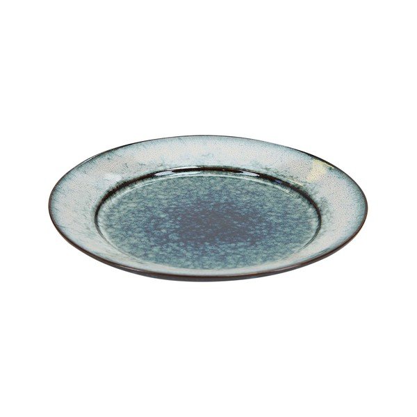 Zelený kameninový talíř Bahne & CO Ocean, ø 21 cm