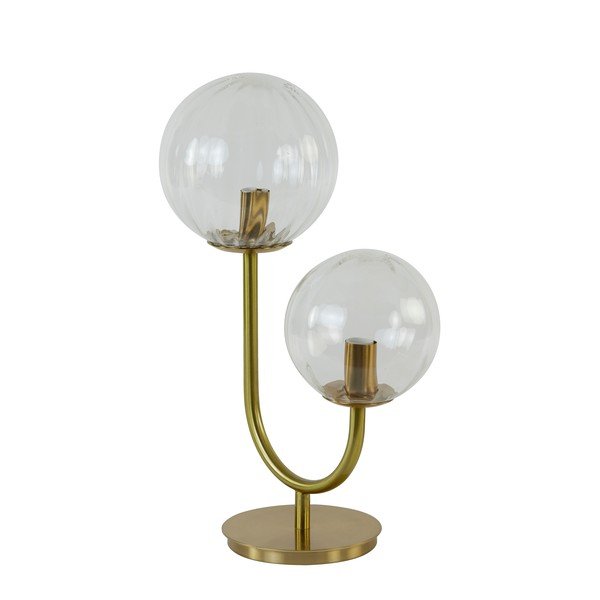 Stolní lampa ve zlaté barvě (výška 43 cm) Magdala – Light & Living-image-2