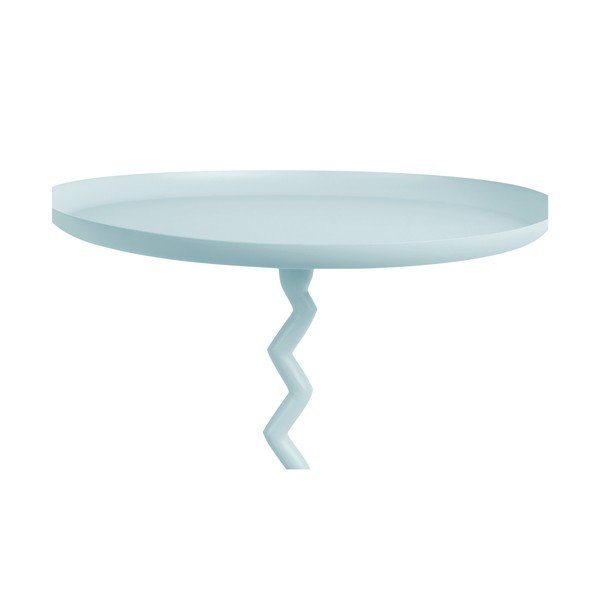 Kovový kulatý odkládací stolek ø 40 cm Zig Zag – Leitmotiv-image-2