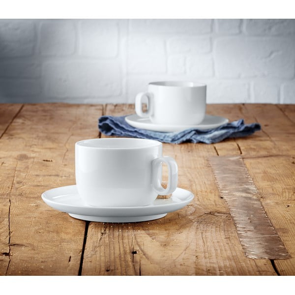 Bílé porcelánové šálky v sadě 2 ks na cappuccino 160 ml Barista – WMF-image-1
