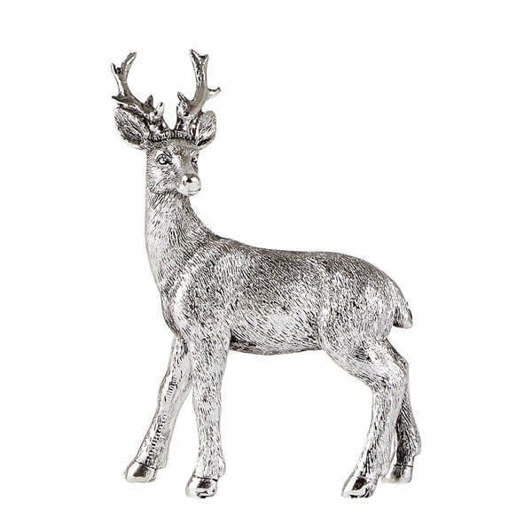 Dekorativní soška ve tvaru jelena KJ Collection, výška 12,5 cm