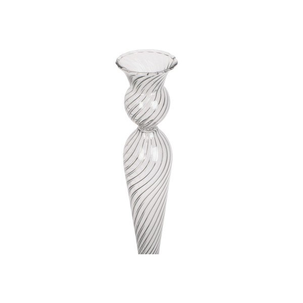 Skleněný svícen PT LIVING Swirl, výška 26,5 cm-image-4