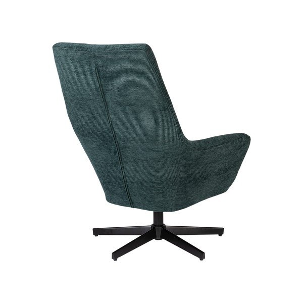 Tmavě zelené křeslo Bruno – White Label-image-4